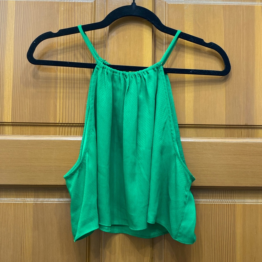 NWT MISA Los Angeles Flowy Crop Top - Picture 3 of 8